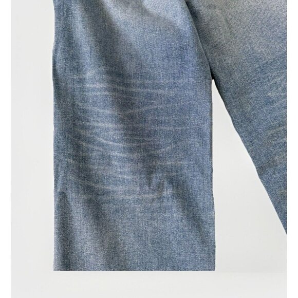 Boden Denim Jeans Wide Leg Size 6 Womens Pants High Rise Mom Jean Blue - Picture 7 of 8